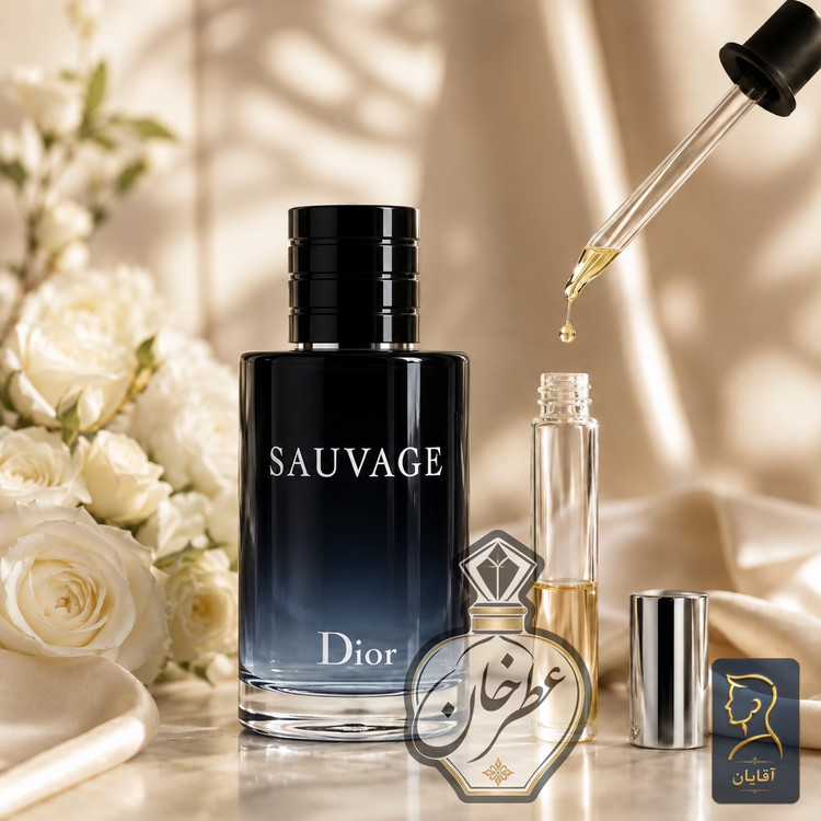 عطر مردانه خنک و تلخ ساواج دیور کیفیت فرانسه حداقل سفارش 20 گرم