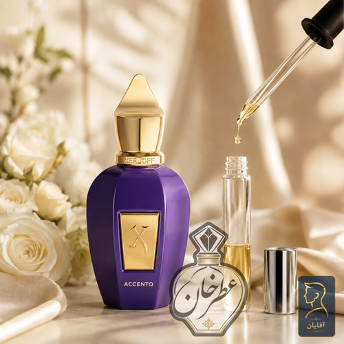 عطر خنک و مرکباتی و میوه ای مردانه اکسنتو گرید Hi