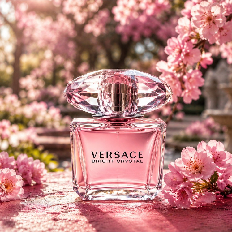 عطر زنانه ورساچ برایت صورتی لوزی گرید HI