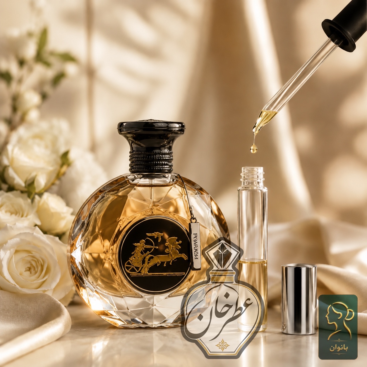 عطر تند و ادویه شرقی فرعون گرید تاپ لوزی