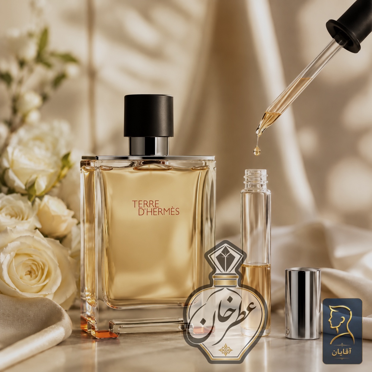 عطر چوبی - ادویه ای مردانه تق هرمس ، حداقل سفارش از غرفه 20 میل