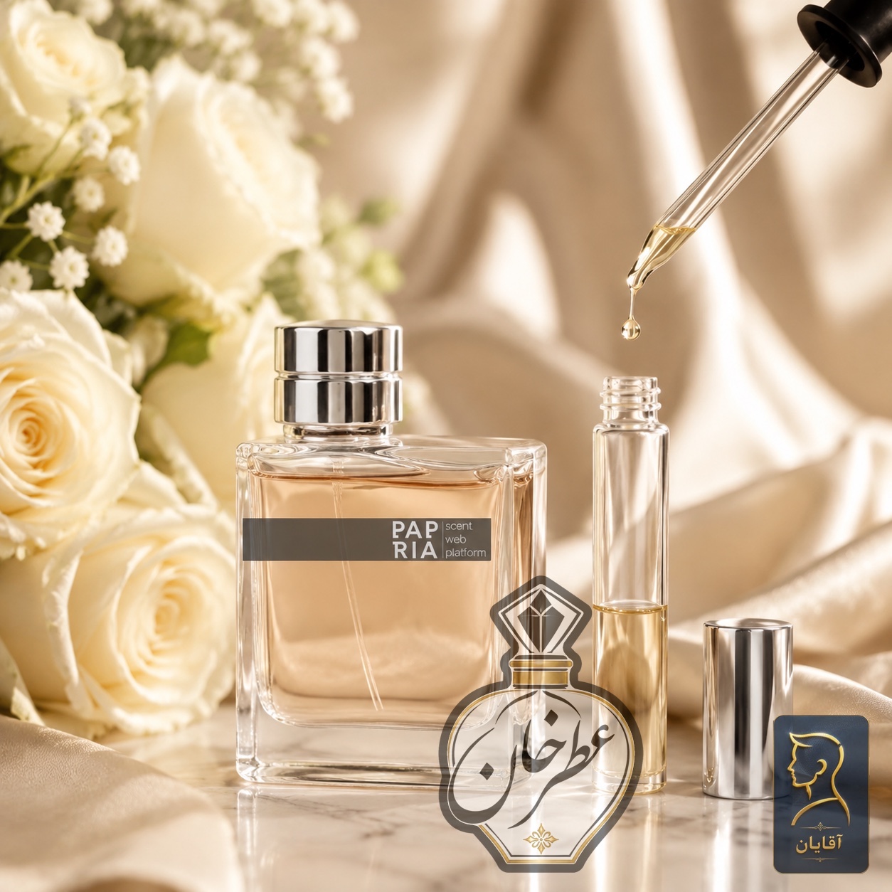 عطر تند و گرم مردانه دانهیل قهوه ای حداقل سفارش 20 گرم