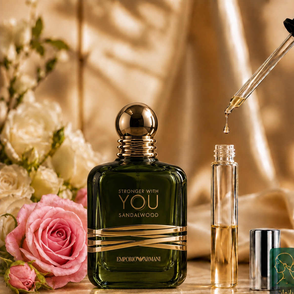 عطر مردانه استرانگر ویت یو صندل وود ، رایحه چوبی و عودی مناسب فصل پاییز و زمستان